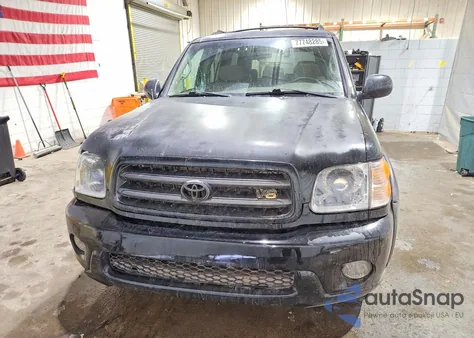 2001 Toyota Sequoia Sr5 z USA, uszkodzony, nr VIN 5TDZT34A71S014639